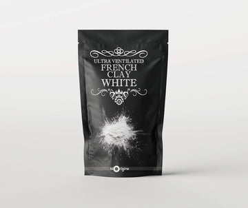 Mystic Moments | White Ultra Ventilated French Natural Clay 100G - Pure & Natural Vegan Gmo Free