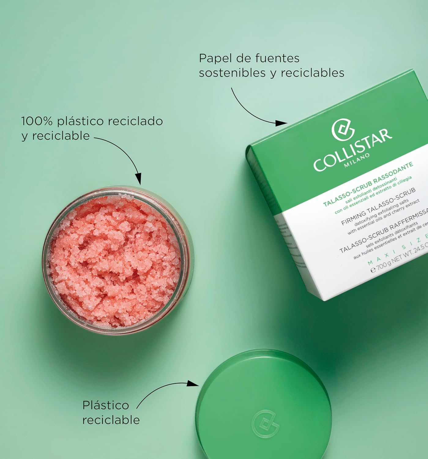 Collistar Firming Talasso Scrub Detoxifying Exfoliating Salts 700G : Beauty & Personal Care