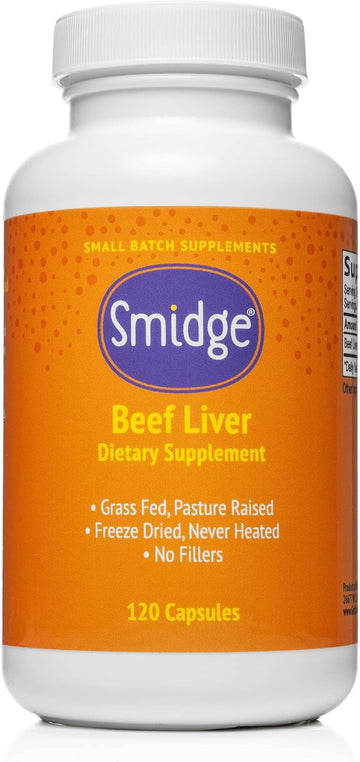 Smidge Beef Liver Capsules