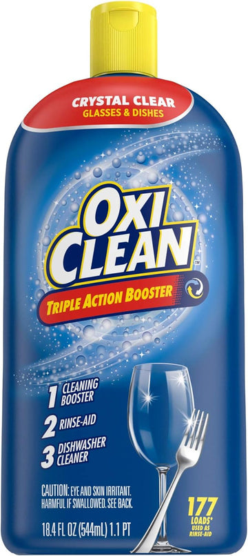 Oxiclean Triple Action Dishwashing Booster, 18.4 Oz