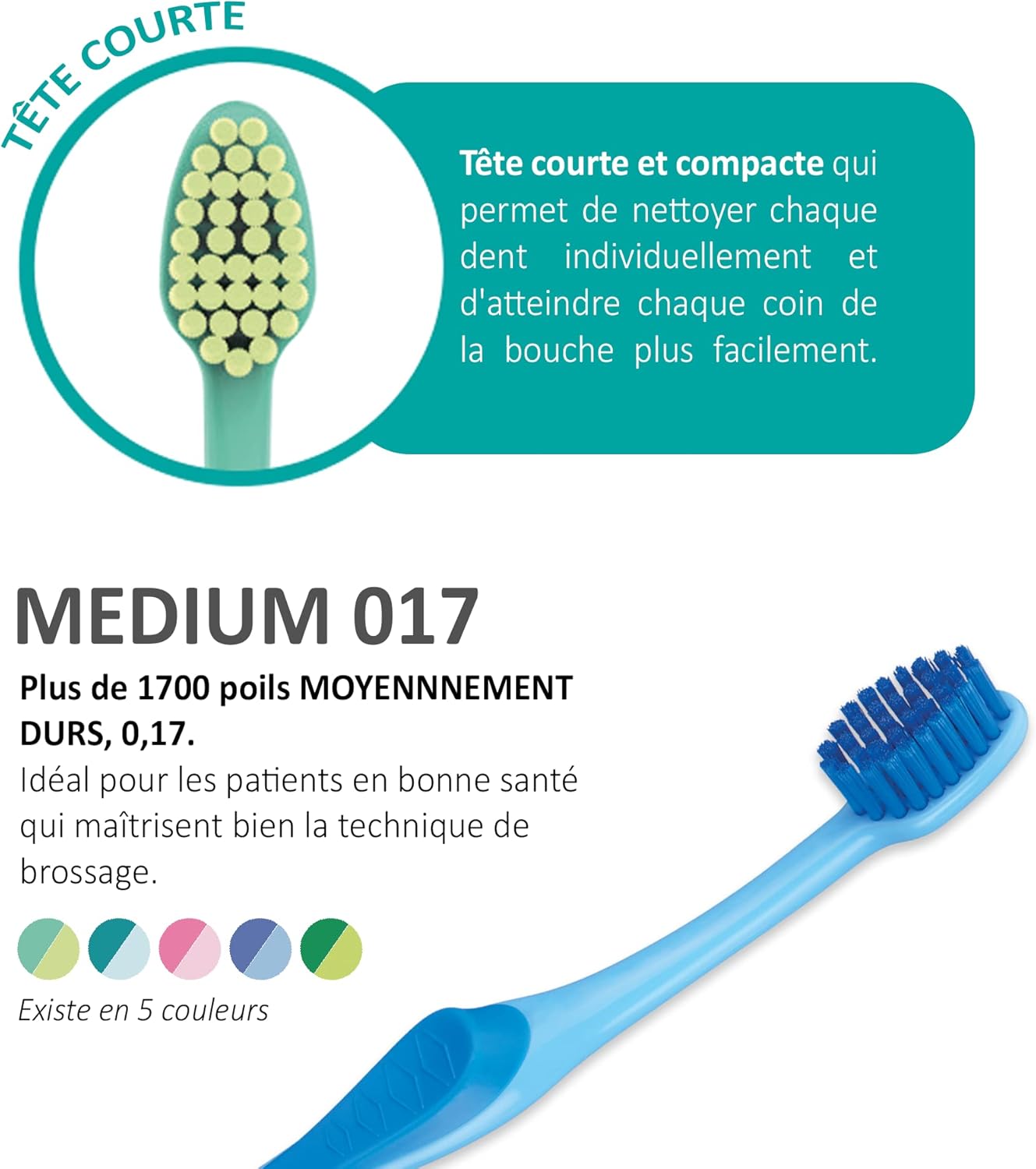 Curasept Medium 017 Toothbrush