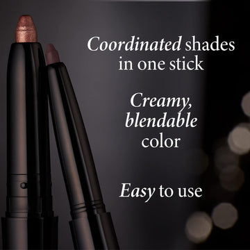 Laura Geller New York Swipe-N-Line Dual-Ended Eyeshadow + Eyeliner - Warm (Bronze/Copper) - Cream Eyeshadow & Smooth Glide Eyeliner - Waterproof & Crease-Free Color