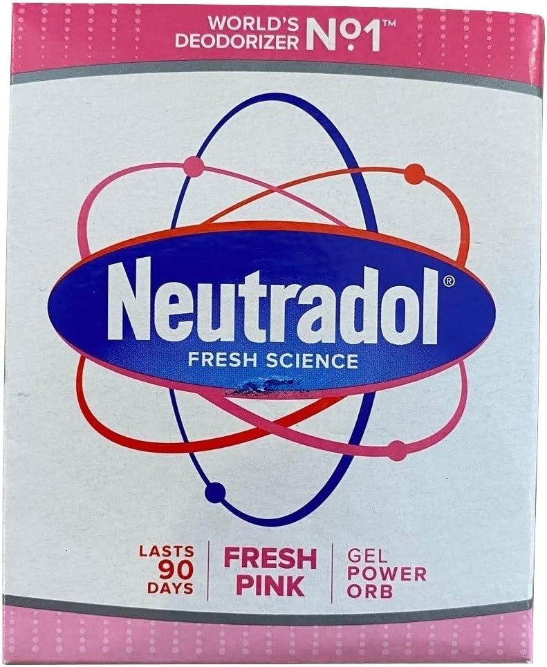 Neutradol Gel Power Orbs - 3 Pack: Super Fresh, Fresh Pink, Original For Clean Air At Home And Work