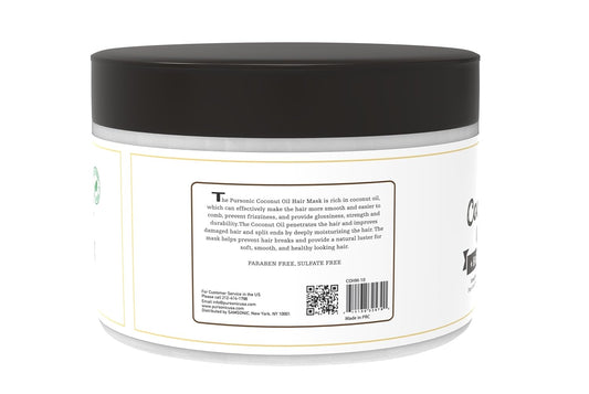 Pursonic 100% Natural Coconut Oil Hair Mask Deep Conditioner For Strength And Volume