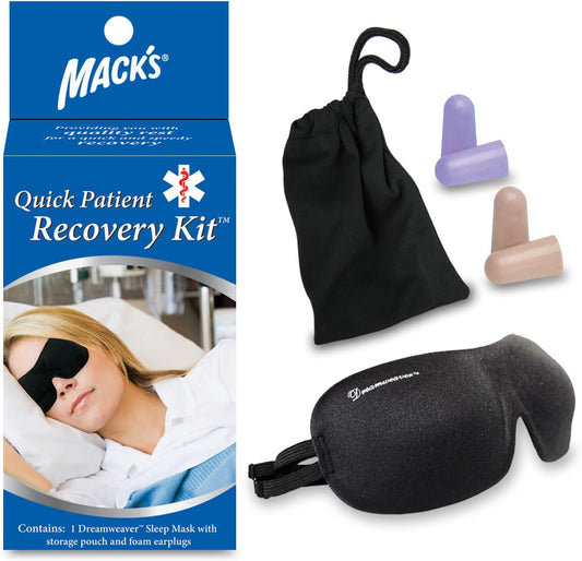 Mack'S Quick Patient Sleep Mask Recovery Kit