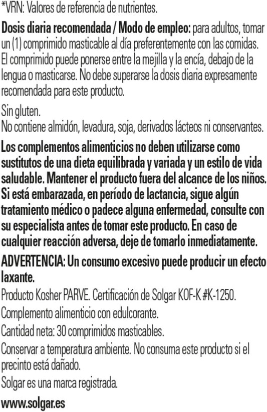 Solgar Methylcobalamin (Vitamin B12) 1000 Mcg, 30 Nuggets - Supports Energy Metabolism - Body-Ready, Active Form Of B12 - Vitamin B - Non Gmo, Vegan, Gluten, Dairy Free, Kosher - 30 Servings