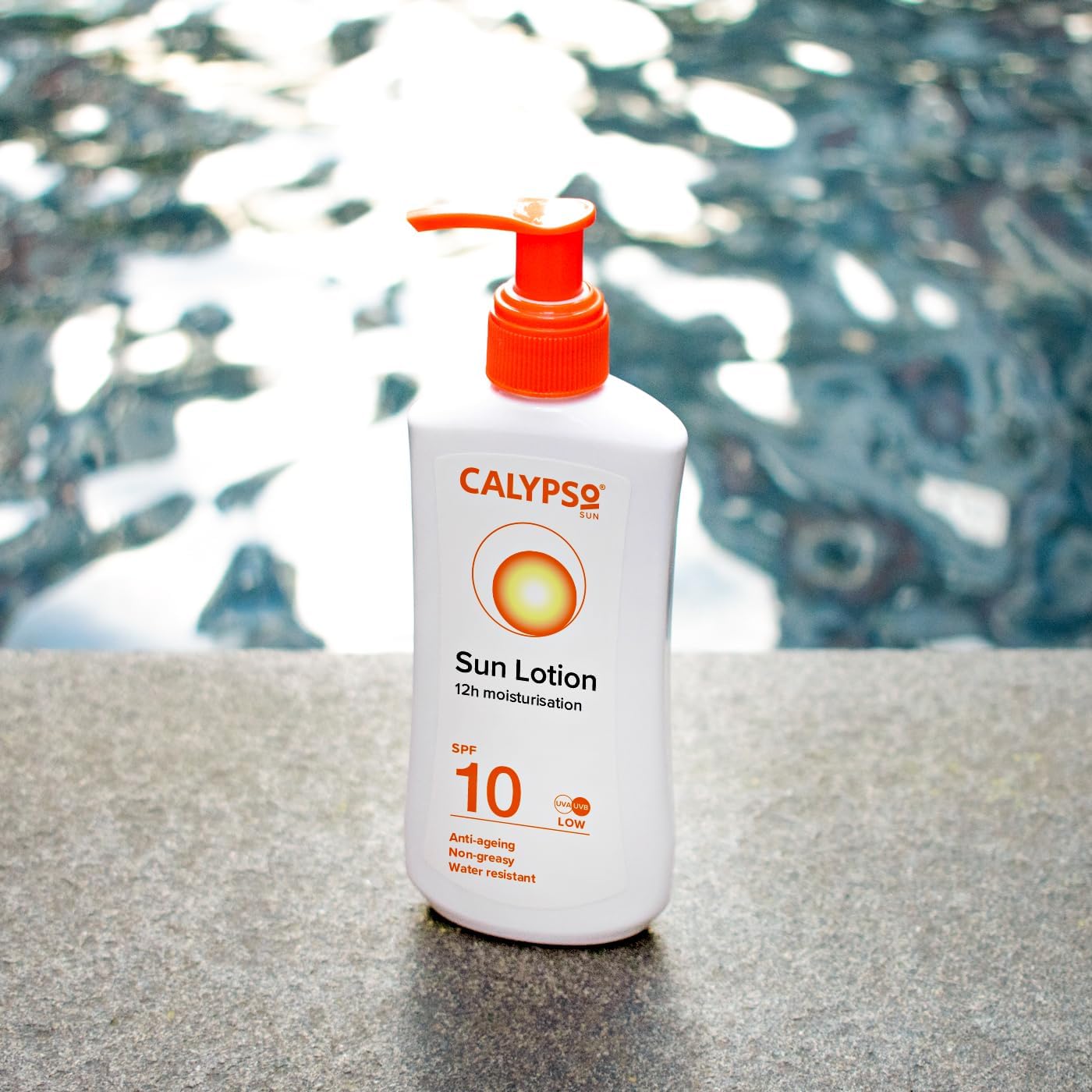 Calypso Press & Protect Sun Lotion | SPF 10 | 200ml : Amazon.co.uk: Beauty