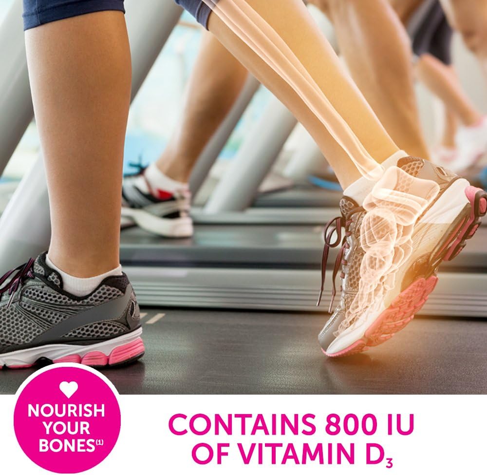 Caltrate 600+D3, Calcium And Vitamin D3 Supplement Soft Chews, 600Mg (Vanilla Crème Flavor, 60 Count) : Health & Household