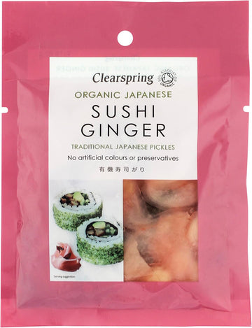 Clearspring Organic Japanese Sushi Ginger Pickle : Amazon.co.uk: Grocery