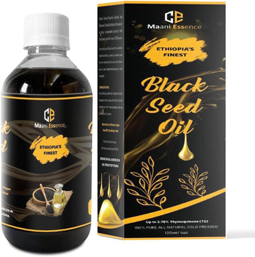 ETHIOPIAN Black Seed Oil 100% Pure Cold Pressed Ethiopian Seeds Cumin