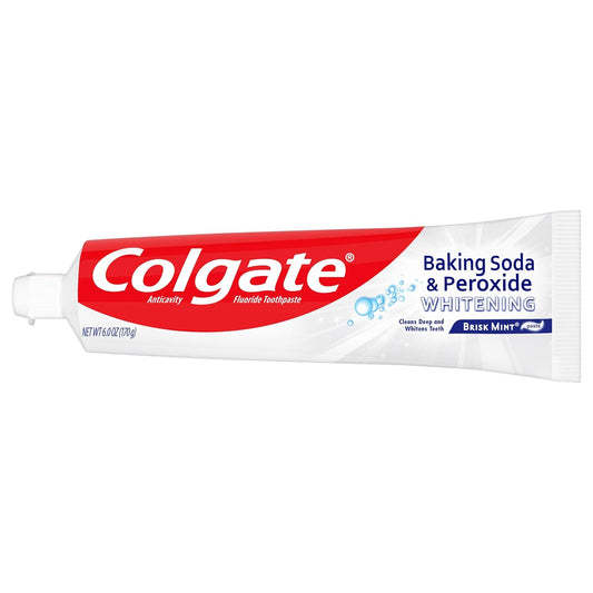 Colgate Total Teeth Whitening Toothpaste Gel, 10 Benefits, No Trade-Offs, Sensitivity And Whitening Gel Toothpaste, 4.8 Oz Tube