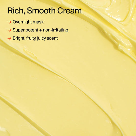 Youth To The People Superberry Dream Mask - Hydrating Vitamin C Face Moisturizer + Overnight Facial Mask, Plumps + Brightens Skin, Treats Dullness, Evens Skin Tone, Formulated With Hyaluronic Acid