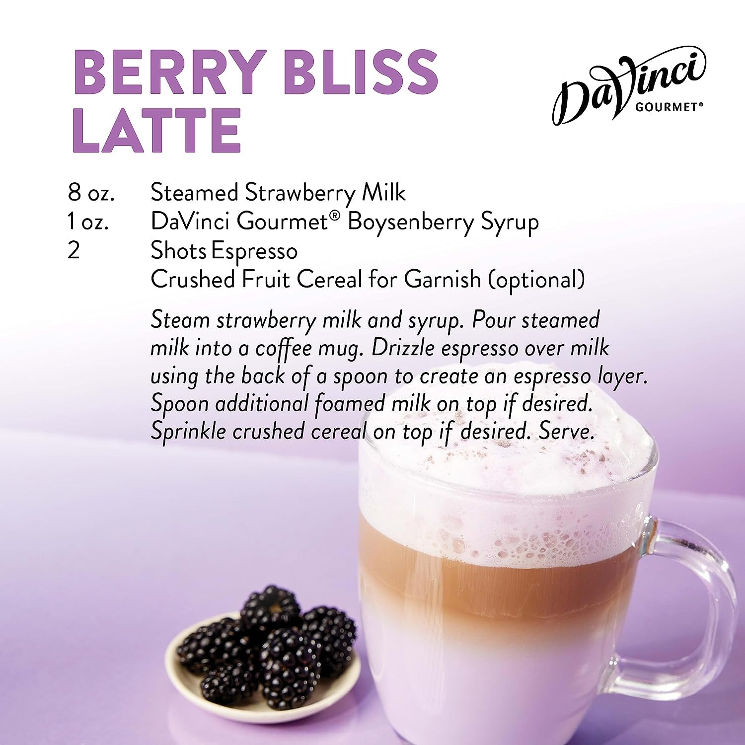 Davinci Gourmet Boysenberry Syrup, 25.4 Fluid Ounce (Pack Of 4)