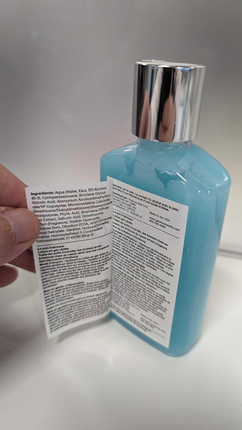 Shaveworks The Cool Fix Aftershave for Women: Pubic Hair Removal, Razor Bumps, Razor Burns, Ingrown Hair Treatment β After Shaving Post Waxing Bikini Area Moisturizing Skin Care Gel 5.3 Fl Oz : Beauty & Personal Care