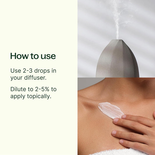 Plant Therapy Tension Relief Essential Oil Blend 10 Ml (1/3 Oz) 100% Pure, Undiluted, Therapeutic Grade