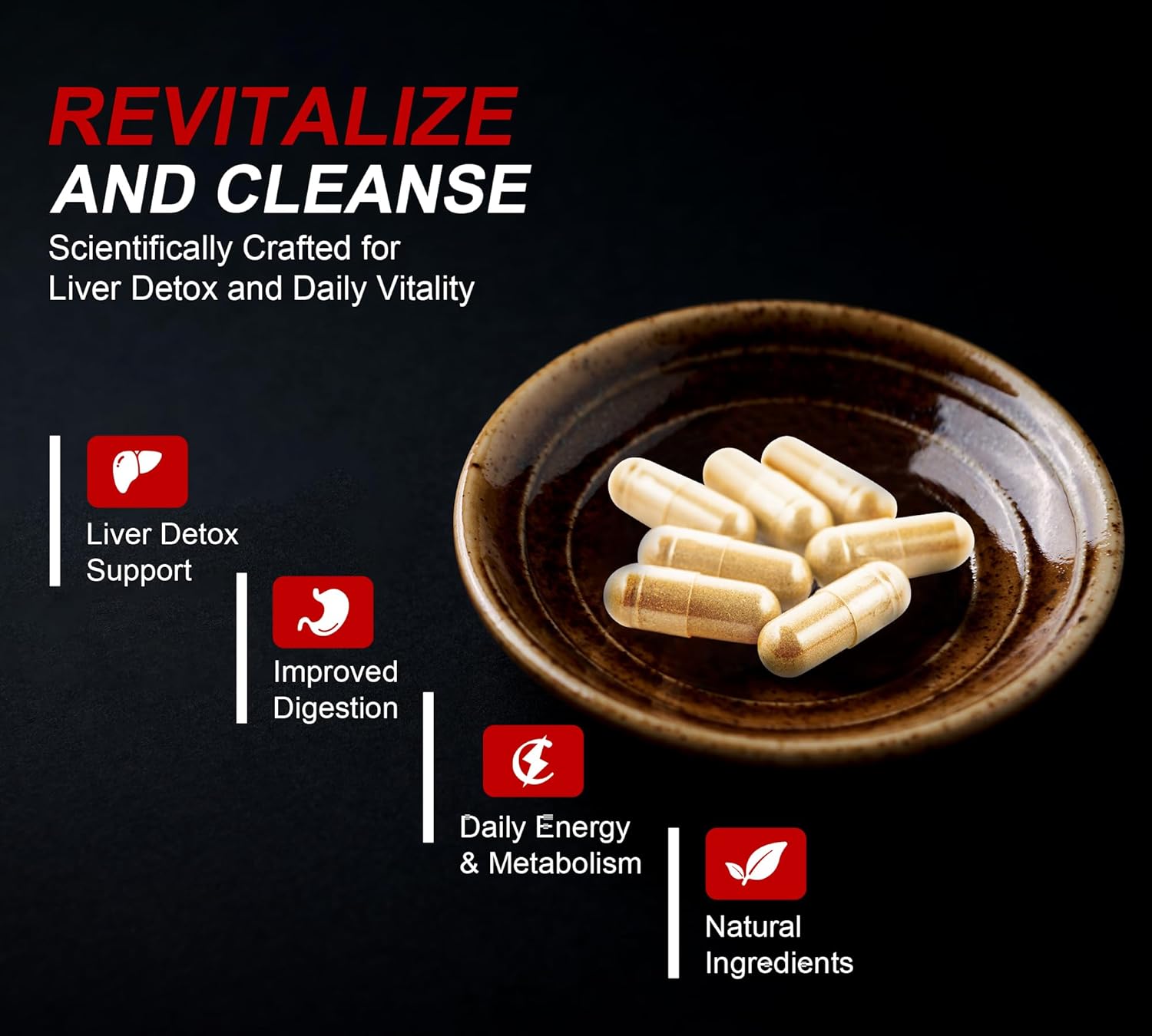 Dlnia 32 In 1 Liver Cleanse Detox & Repair Formula With Apple Cider Vinegar, Milk Thistle Supplement, Artichoke, Dandelion Root Supplement - Non-Gmo & Vegan Herbal Liver Support & Repair : Health & Household