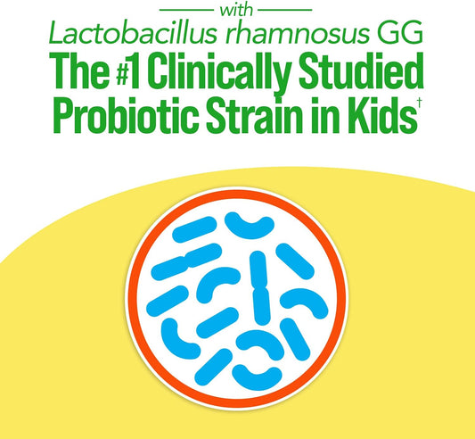 Culturelle Probiotics Ultimate Balance Probiotic For Antibiotics Ages 3+,20 Count,Orange,Probiotic For Kids Helps Restore Good Bacteria Lost During Antibiotic Use & Supports A Healthy Immune System