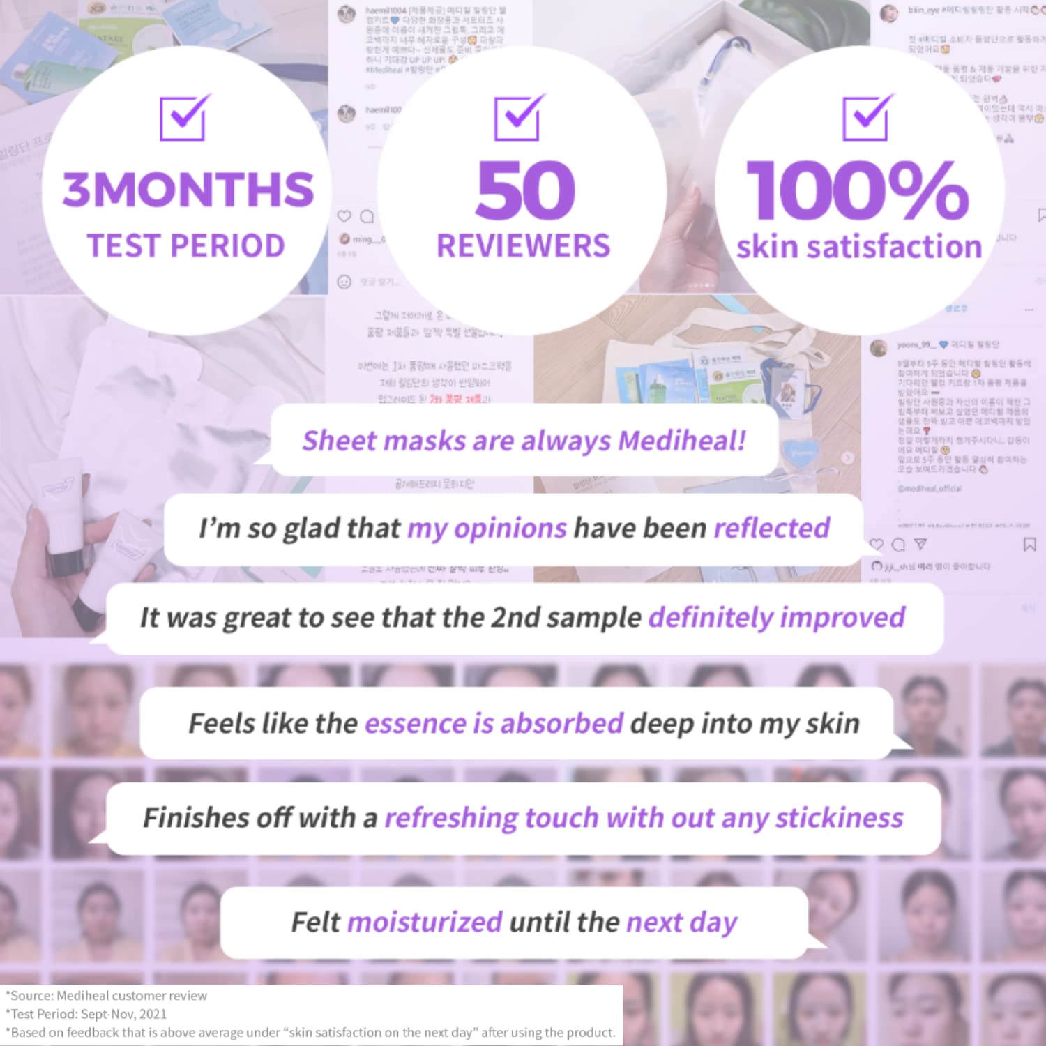 Official Best No.1 Korean Sheet Mask - Hpa Ampoule Face Mask 10 Sheets For Smoothing, And Instant Glow With Lha & Pha : Beauty & Personal Care