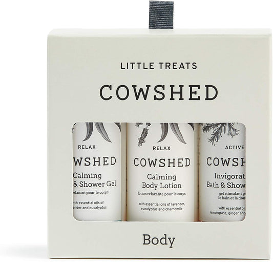 Cowshed Little Treats Body Lotion, Bath & Shower Gel, 3 X 30 Ml