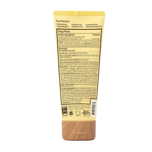 Sun Bum Original Spf 50 Sunscreen Face Lotion | Vegan Broad Spectrum With Vitamin E, 3 Oz