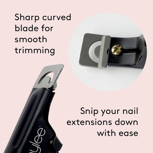 Mylee The Shortie Nail Extension Clipper - Precise & Durable Nail Tip Cutter, Manicure Tool For Perfect Prep, Professional Extension Clipper, For Acrylic Extensions, False Nails And Tips