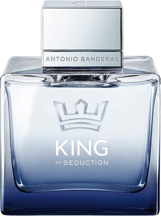 Banderas Perfumes - King Of Seduction - Eau De Toilette For Men - Long Lasting - Masculine, Intense And Energetic Fragrance - Bergamot And Apple Notes - Ideal For Day Wear - 100 Ml