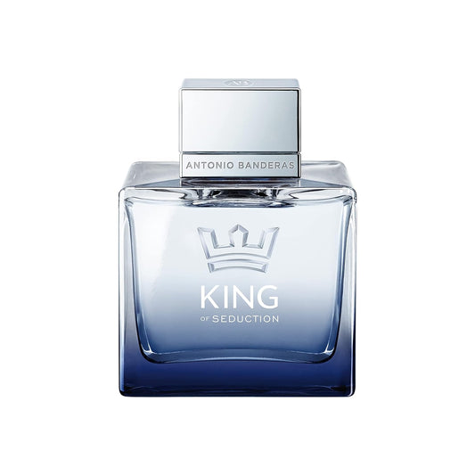 Banderas Antonio Perfumes - King Of Seduction - Eau De Toilette For Men - Long Lasting - Masculine, Intense And Energetic Fragrance - Bergamot And Apple Notes - Ideal For Day Wear - 3.4 Fl Oz