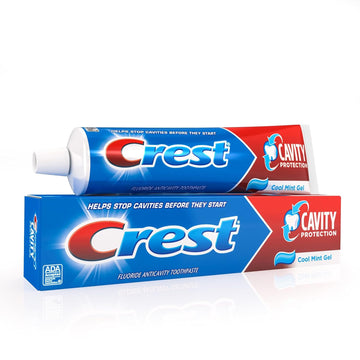 Crest Cavity Protection Toothpaste Gel, Cool Mint, 8.2 Oz