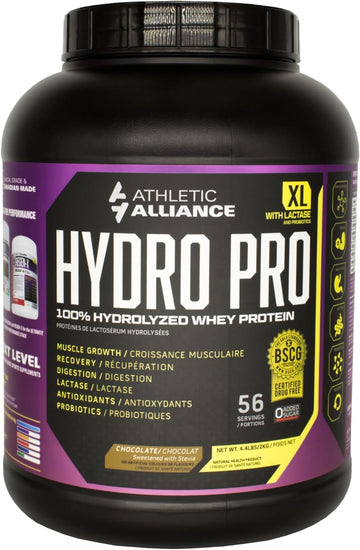 Athletic Alliance Hydro Pro Xl 100% Hydrolyzed, Low Carb Whey Isolate