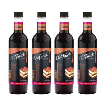 Davinci Gourmet Classic Tiramisu Syrup, 25.4 Fluid Ounce (Pack Of 4)