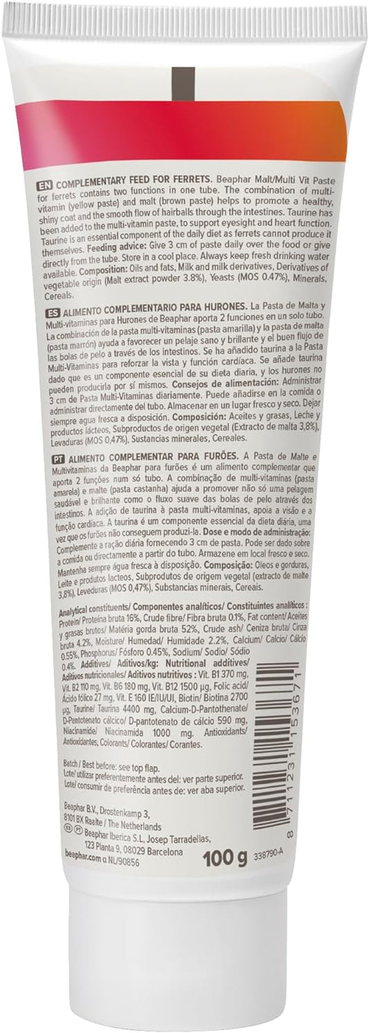 Beaphar Malt Paste Ferrets Vitamin Supplement & Treat