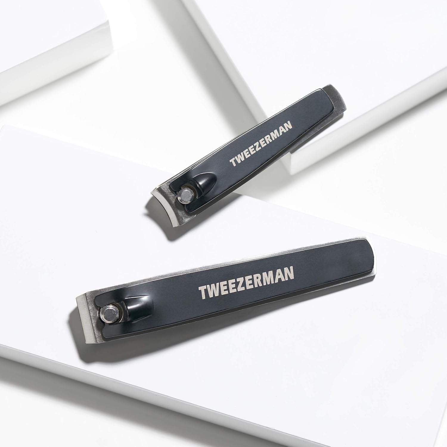 Tweezerman Stainless Steel Nail Clipper 2-Piece Set : Amazon.co.uk: Beauty