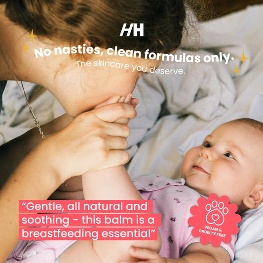 100% Natural Nipple Cream Safe For Breastfeeding - Handmade Heroes Nipple Balm Breastfeeding Essentials Post Partum Essentials - Nipple Butter Sore Nipple Relief Breast Pump Lubricant
