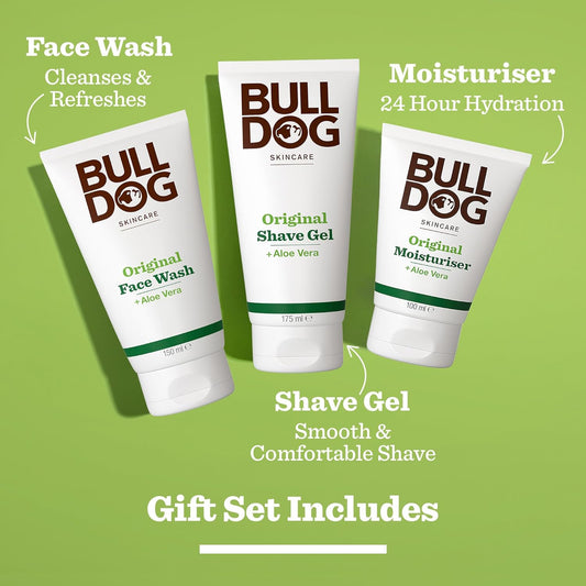 Bulldog Skincare | Men'S Gift Set | Original Skincare Trio