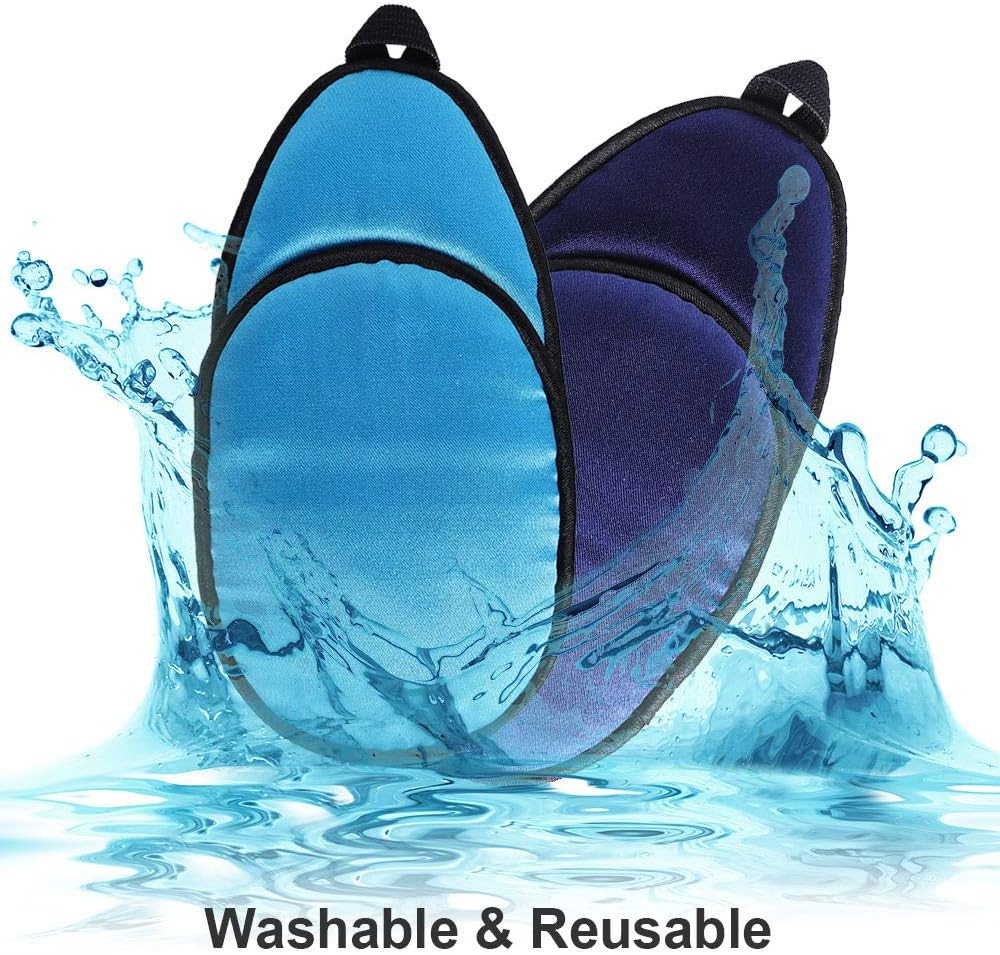 Ezakka Eye Patches For Adults Kids Eye Patch For Glasses Silk Patch For Lazy Eye Amblyopia Strabismus And After Surgery (Purple + Pink) : Health & Household