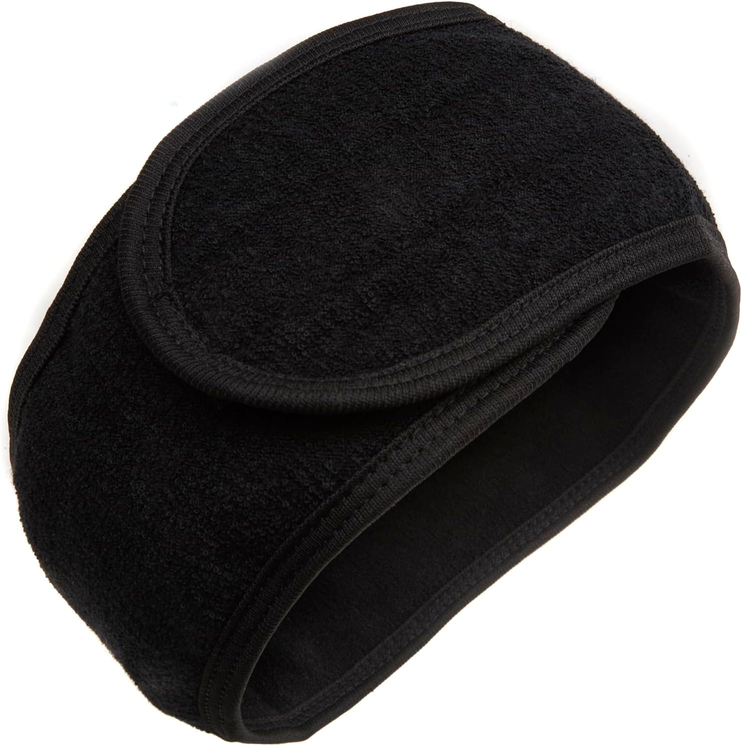 Hollywood Browzer Beauty Spa Headband - Ladies - Comfy & Soft - Adjustable Head Hair Band to Keep Hair Off the Face when Dermaplaning, Cleansing, Mask, Applying Makeup - Womens - Black : Amazon.co.uk: Beauty