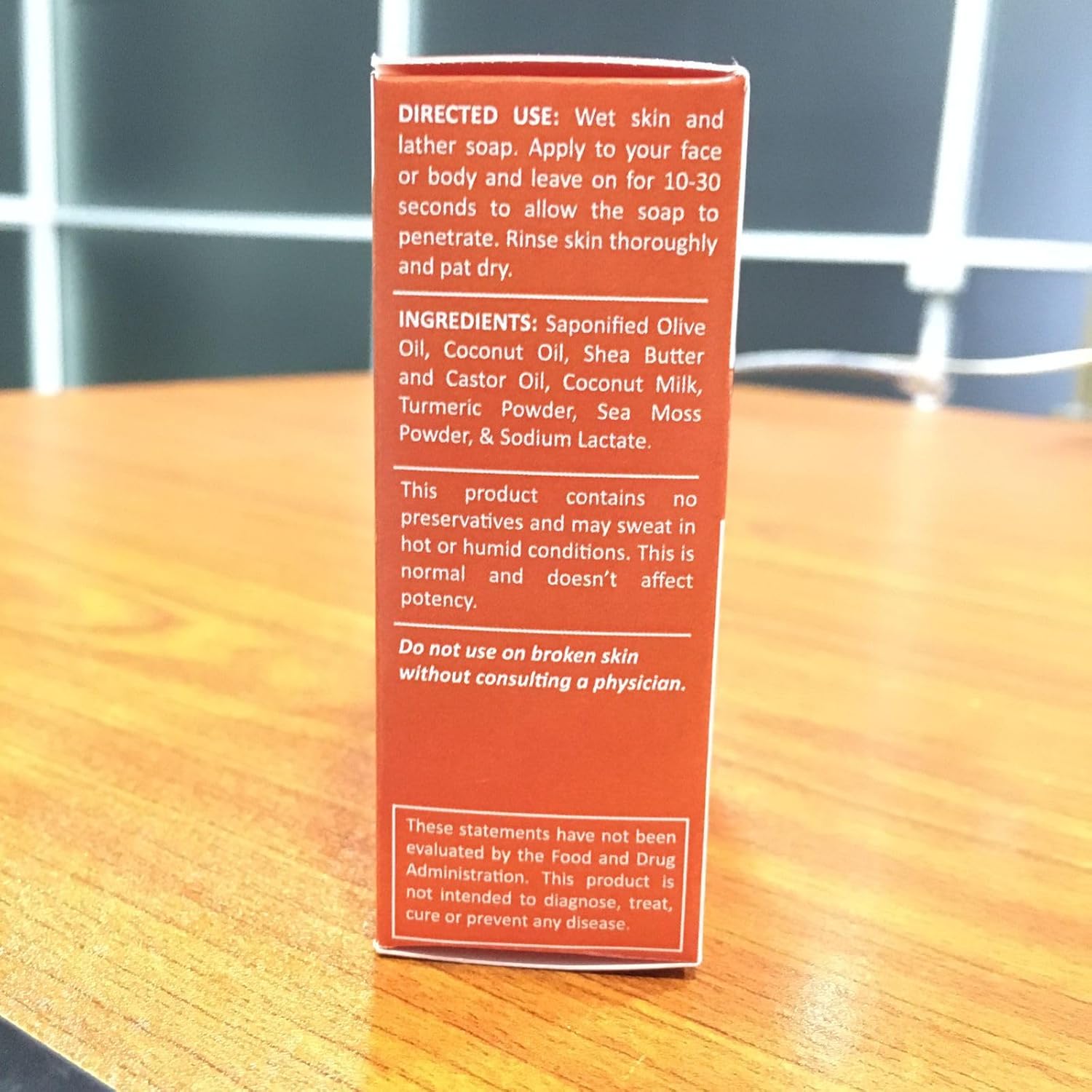 Erbaid All Natural Turmeric Soap Bar Made In The Usa : Beauty & Personal Care