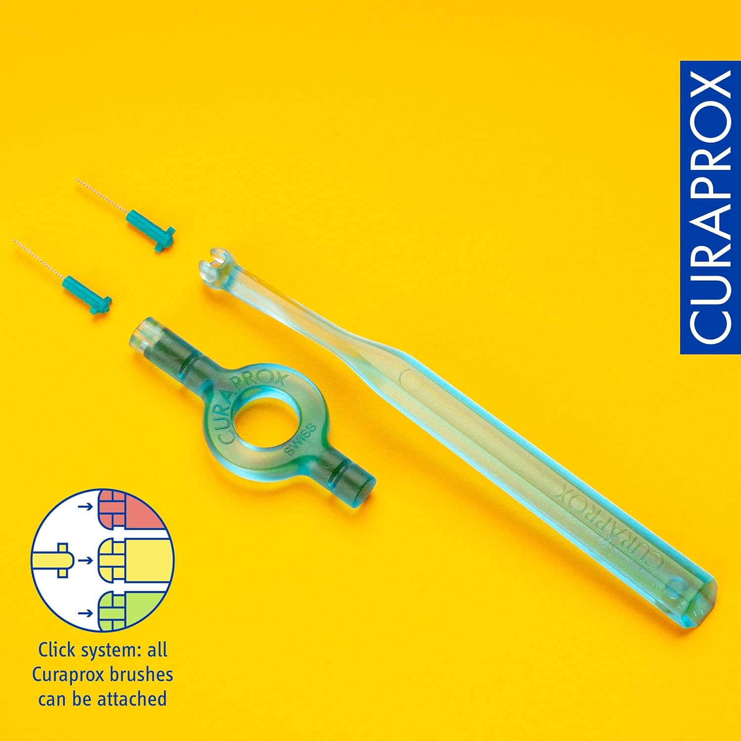 Curaprox CPS 011 Prime Refill Interdental Brushes, Lime Green, 8 Count - 8 x 1.1mm - 5mm Internal Toothbrushes. : Amazon.co.uk: Health & Personal Care