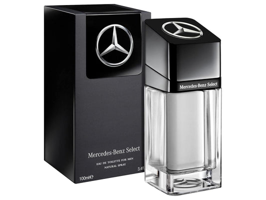 Mercedes-Benz Select - Eau De Toilette For Men - Long Lasting Mens Fragrance With Bergamot, Mint, Musk Notes - Fruity Woody Cologne For Men - 1.7 Oz : Beauty & Personal Care