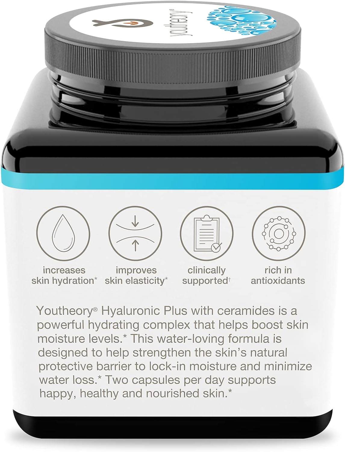 Youtheory Hyaluronic Plus Vegetarian Capsules 60ct