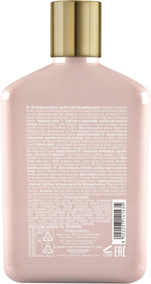 Alfaparf Milano Keratin Therapy Lisse Design Maintenance Conditioner 250Ml - Maintenance Conditioner