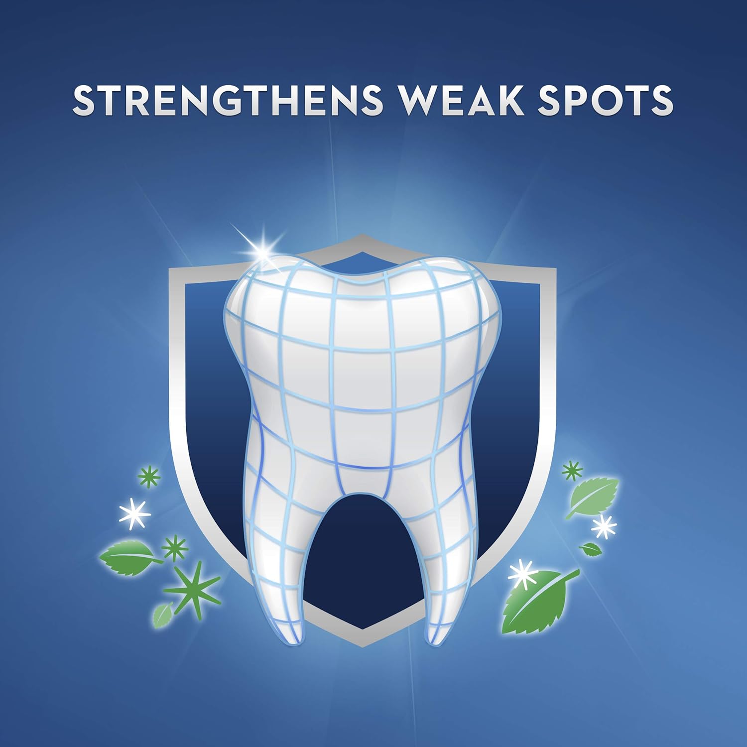 Crest Fresh & White Toothpaste, Peppermint Gleem Paste, 2.4 Oz : Health & Household