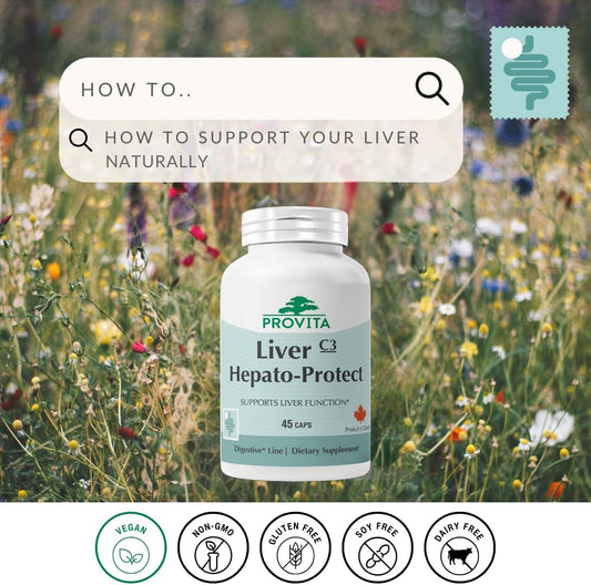 Liver Hepato-Protect™ - Comprehensive Liver Detox & Regeneration Formula - Vegan & Non-Gmo (45 Capsules)
