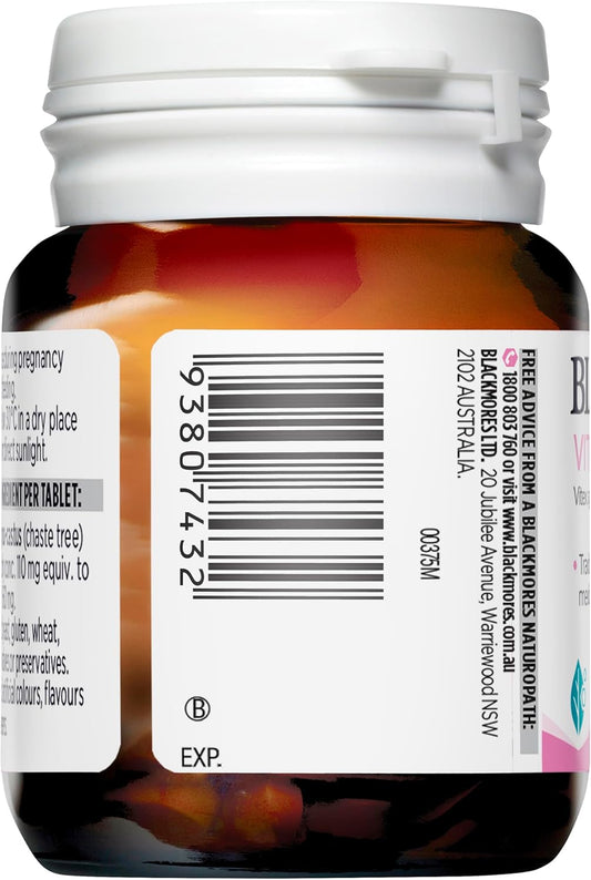 Blackmores Vitex Angus Castus 40 Tablets