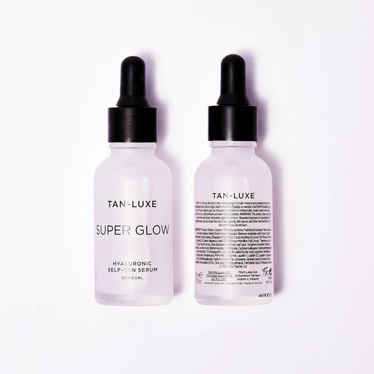 Tan Luxe Super Glow Self Tan Serum, (30 Ml) Daily Gradual Self Tanning Skincare, Cruelty Free & Vegan