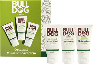Bulldog Skincare | Men'S Gift Set | Mini Trio National