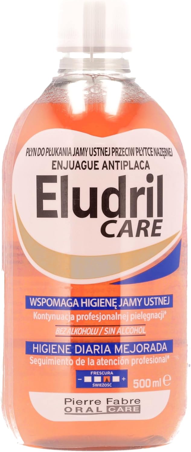 Eludril Care Bain De Bouche Antiplaque 500 Ml