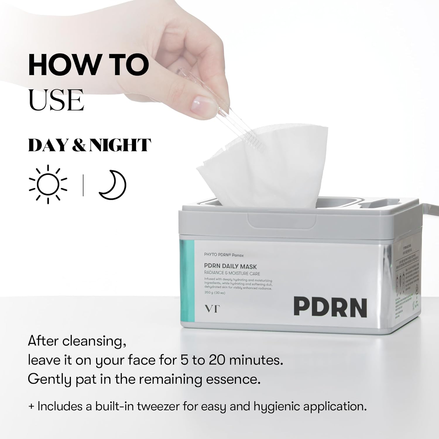 Vt Cosmetics Tx Toning Daily Mask 30 Sheets, Tranexamic Acid, Niacinamide, Glutathione For Acne Scars, Dark Spots, Sun Spots, Hydrating & Glowing Facial Mask, Fragrance-Free, Korean Face Mask : Beauty & Personal Care