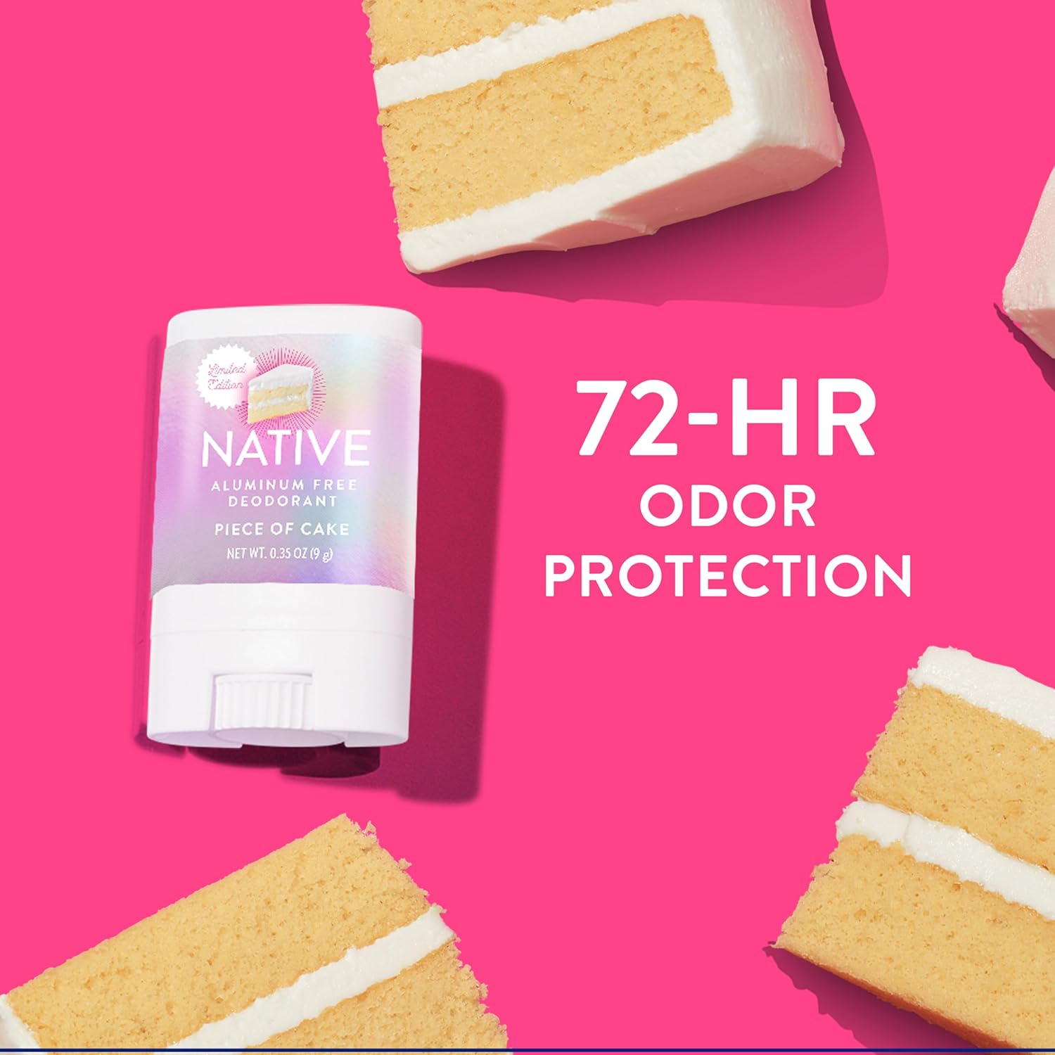 Native Body Lotion Contains Naturally Derived Plant-Based Moisturizers For Women And Men | Restores Dry Skin, Piece Of Cake, 16.5 Fl Oz : Beauty & Personal Care