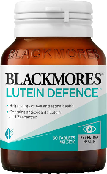Blackmores Lutein Defence 60 Tablets Help To Maintain A Healthy Macula With 1Pcs Chinese Knot Gift, Made In Australia